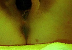 Anonymous woman makes very vigorous and has explosive and wet orgasm