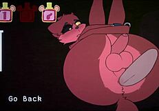 Damn, futanari asshole pegging in hentai game is hot! 🔥