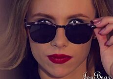 loren minardi dips in jacuzzi, licks brunette lover's pussy, handjob, fucking