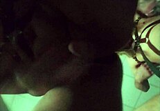 long hair boyfriend drills pretty tranny girlfriend in homemade clip