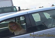 Blonde Bitch Liv Devours Massive Black Cock!