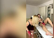Beautiful girlfriend Sugar shaving off her trimmed pubic area and legs