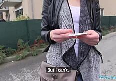 Public agent bangs Jessica Beil in backseat