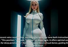 The ai mishap turned into an erotic sci-fi adventure with sensual encounters