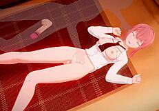 Why Does Miss Makima Moan During 3D Hentai Penetration?