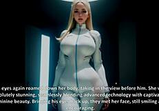 The ai mishap turned into an erotic sci-fi adventure with sensual encounters