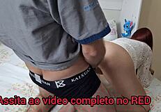 Wow, dona de casa seduced by safado manutencista in public!