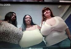 Jiggly Fat Tits Bounce on BBW Hooters