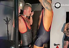 Muscle Top Viktor Rom Fucks Bareback In Gay Sex Club
