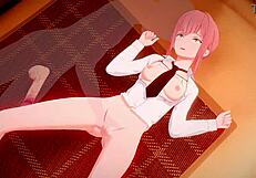 为啥Miss Makima在3D色情插入时呻吟不停？