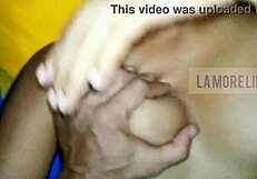 I am daddy's pretty Latina teen, horny with dildo and deepthroat in homemade video