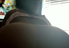 Big Ass Ebony Rides In Pov 😏