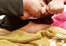 Indian Aunty Teases with Her Sexy Big Tits