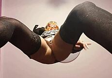 Blonde Femdom Facesits in BDSM Facial