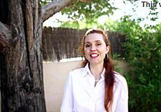 redhead nurse nails her first casting interview