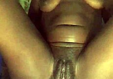 So Horny, She Fingers Her Tight Pussy In Hot Night Wear.