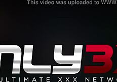 Louise Jenson's Intriguing Brunette Scene with an Older Man in High Definition Shoes and Pantyhose