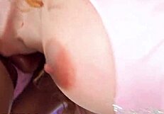 Tgirls hookup in garage turns rough with humiliating bareback pounding.