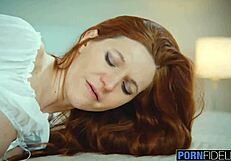 Wow, Ukrainian redhead milf arian joy nails hardcore blowjob!