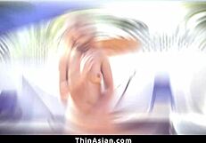 asian teen lulu chu takes huge cock deep inside 😲