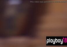 Blonde Ukrainian Hottie Sasha Bonilova Exposes Massive Natural Tits