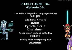 star chanel 34's early space battle in part 96