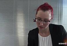 Stepmom mature German with latex gloves anally stimulating her neighbor boy