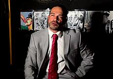 She sucks his big cock in doggy style.