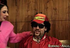 goth alternative girl with tattoos masturbates in high definition