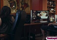 Geek Babe Jenna Reid Rides Monster Cock