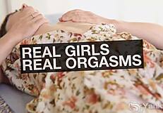 Yanking Sarah's Pretty Fat Toes During Her Curly Toe-Curling Masturbation Orgasm In High Definition