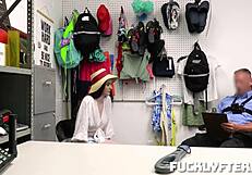 Hazel Moore's Shoplifting Adventure With Dorian Del Isla