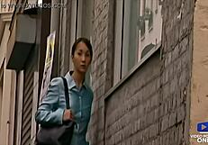 Stunning Asian and her lookalike brunette get pounded one after another.