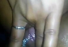 Black latina amateur deepthroats greedy cock, banging with saggy tits and anal action in blowbang