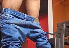 Spy camera catches athletic secretary Nataly in Monterrey institute