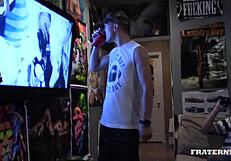 look at this guy talking trash about our team in group