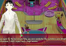 'We love striptease and sex in club hentai with ripped clothes,' girls say