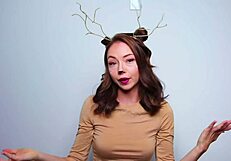 Deer Costume Fun In Group Setting