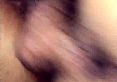 close up view of asian pussy getting fucked in intense one on one session