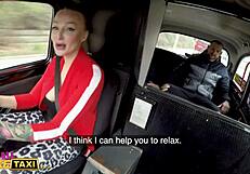 Female Fake Taxi: Kayla Green Creampied with Big Boobs Exposed