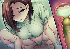 Animated hospital orgy with busty nurses, the strange and sexy