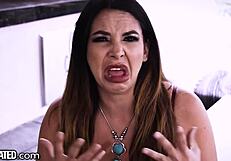 Missy Martinez gives sloppy throatfuck in POV with dirty talk interview