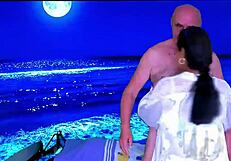 Hot Night Preview In Caribbean