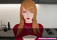 Reto amoroso in 3d anime game