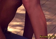 Big Tits Mature Babe Banged Roughly On Porch