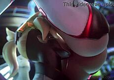 D Va, Mercy, And Widowmaker Dive Into A Wild Lesbian Deflowering Scene