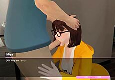 Reto amoroso in 3d anime game