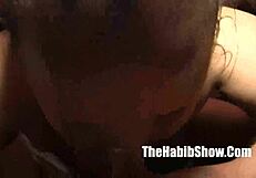 White Milf Shows Phat Booty in Hood