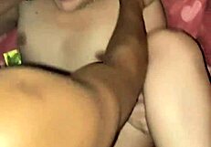 mientras me parten la vagina le envio un saludo a mis seguidores con dirty talk y natural tits