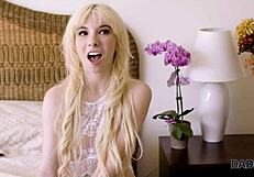 Daddy4k: Cheating Bride Seduces Groom’s Father for Forbidden Fun. Their Secret Encounter Unfolds in Stunning Detail.